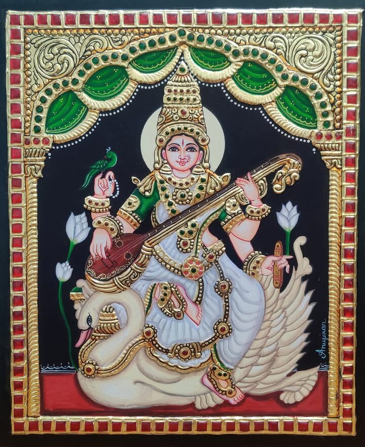 Goddess Saraswathi
